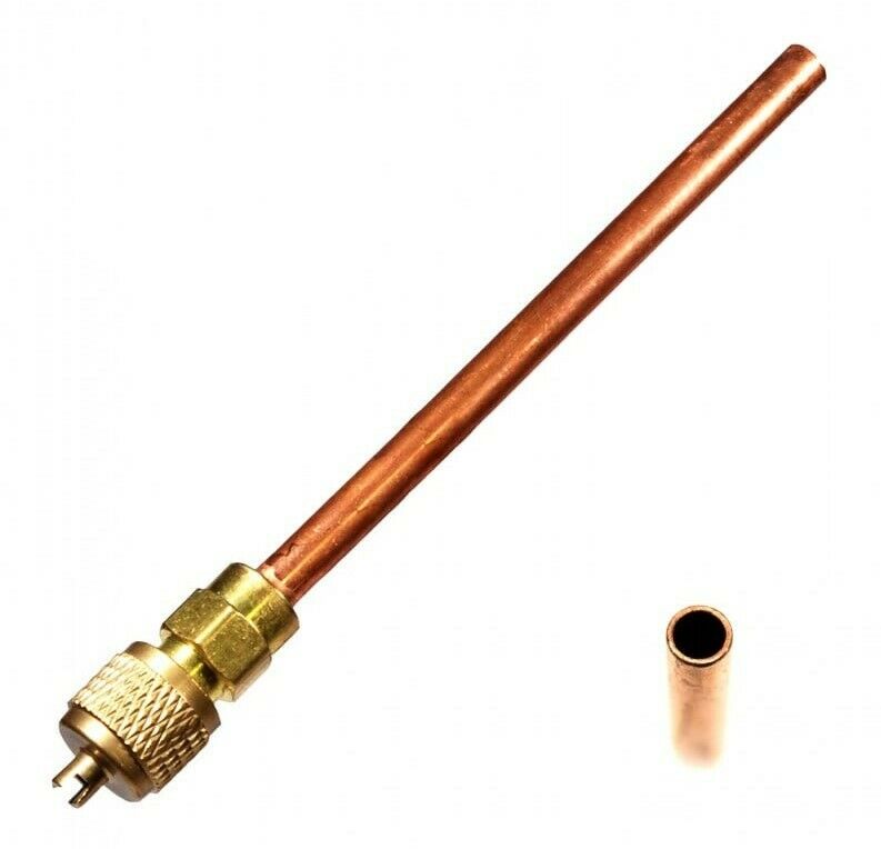 Acess Valve With Copper Tube 6.3x100mm For Refrigerator Cooling System Nfmssv