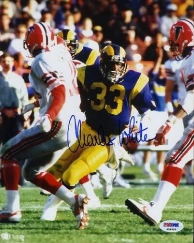 Charles White Signed Heisman Psa/dna 8x10 Autograph Authentic