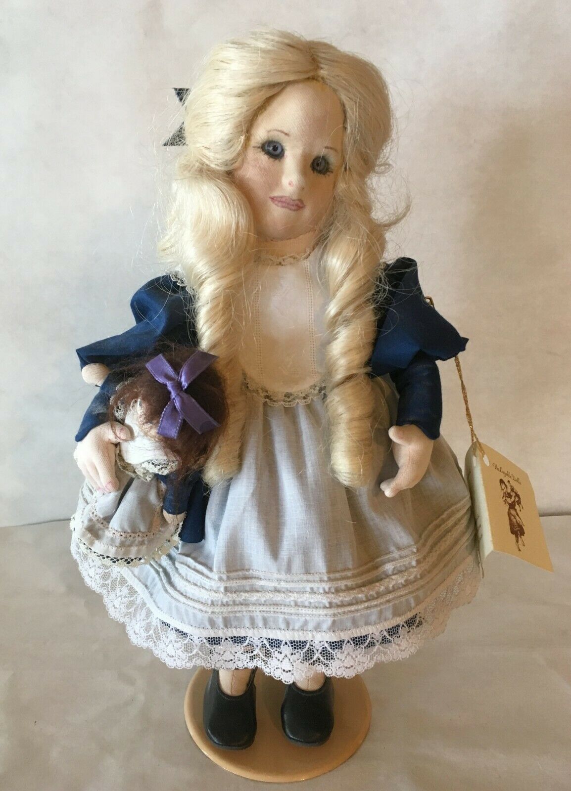 Valoyable Dolls Sarah From The Little Princess 15" Soft Sculpted Doll Glass Eyes