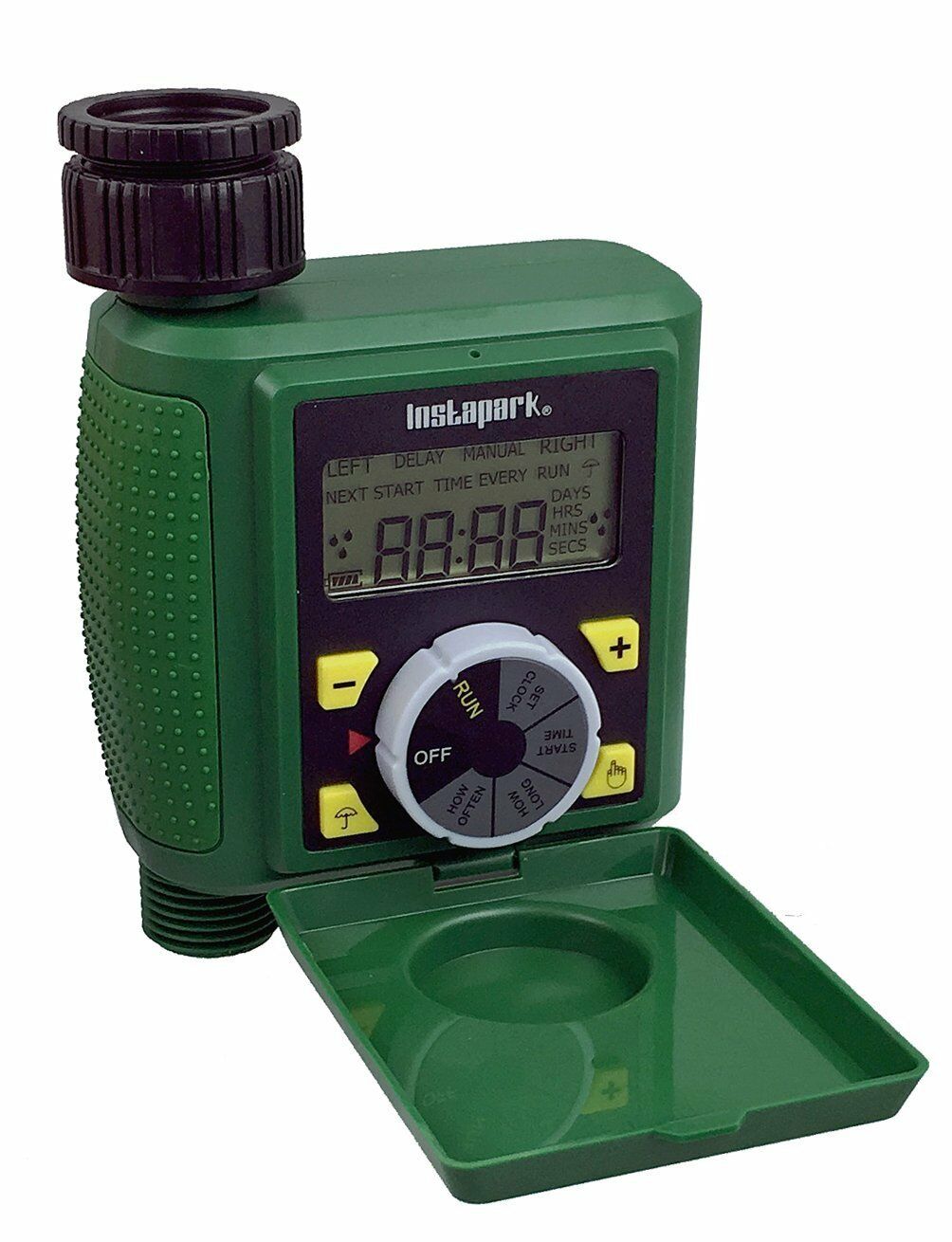 Digital Water Programmable Auto On Off Timer With Rain Delay + Manual Control 07
