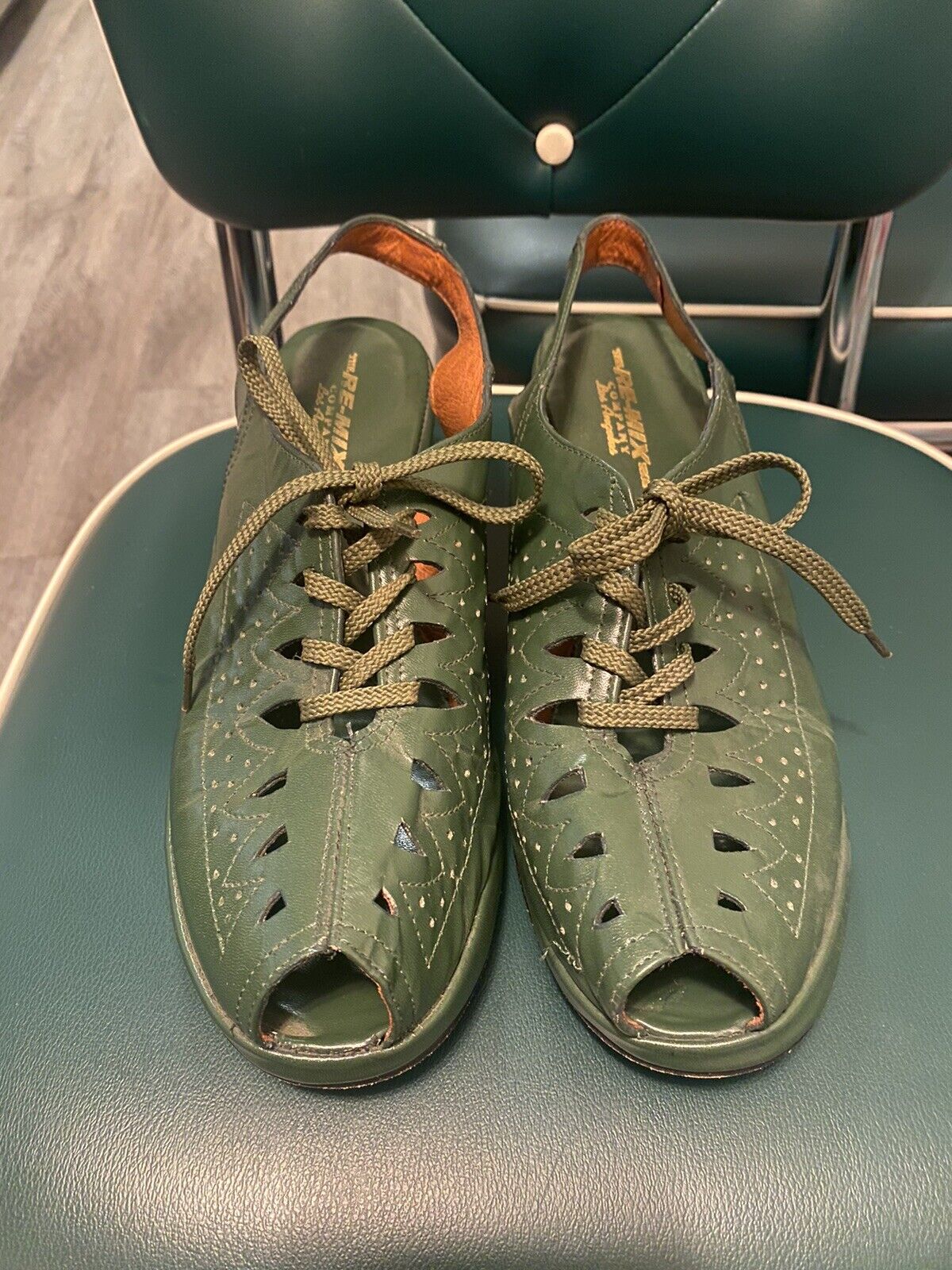 Re-mix Vintage Shoes 1930s 1940s Shoes Size 10