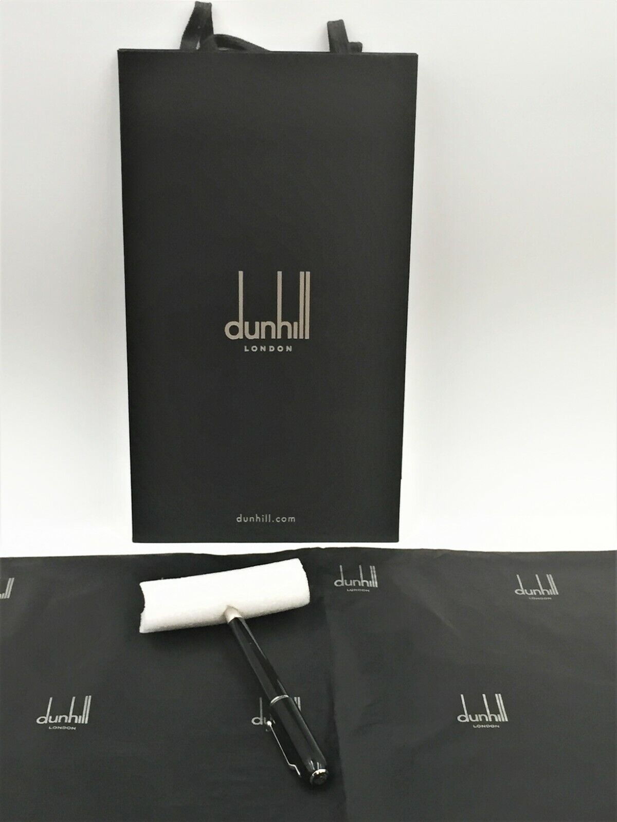 Alfred Dunhill Sidecar Black Resin Ballpoint Pen