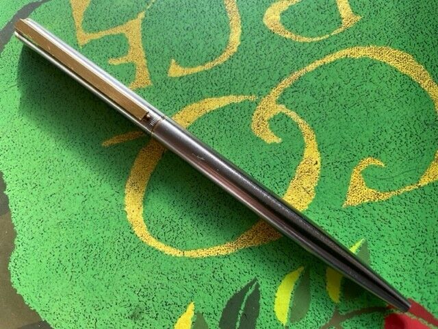 Dunhill Stainless Steel Ballpoint Pen Vintage