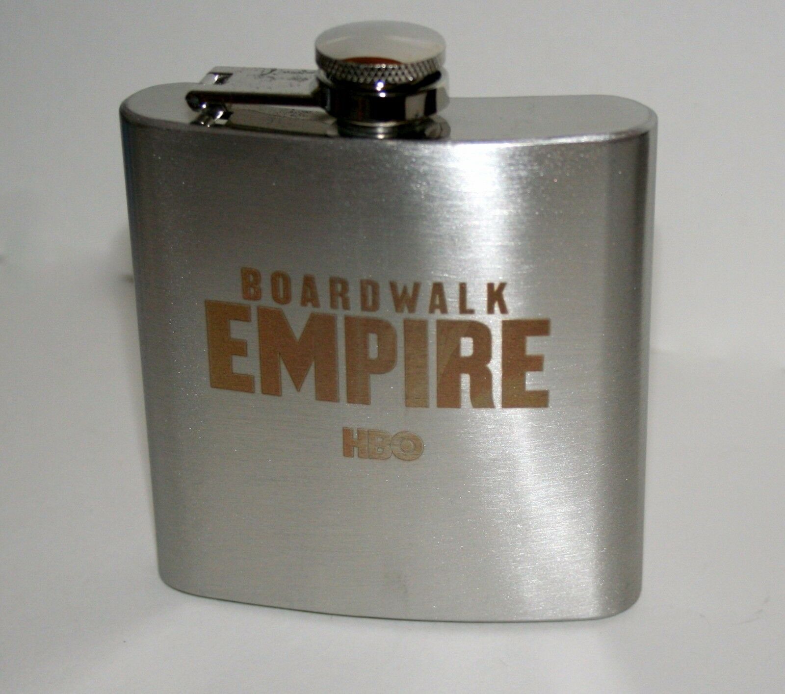 Hbo Tv Series Boardwalk Empire Metal Liquor Drink Flask New Nos Boxed