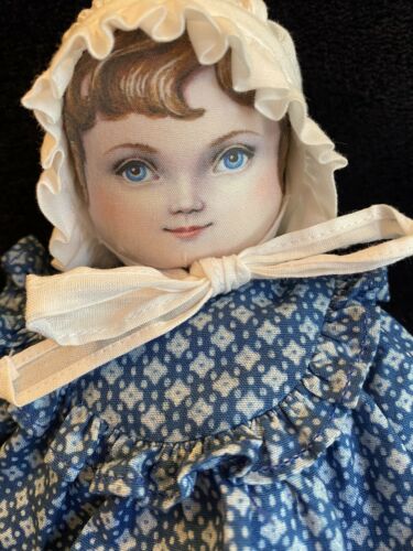 Susan Fosnot Artist Cloth Doll Stella Ufdc 2015 11.5 In Susan Fosnot Doll